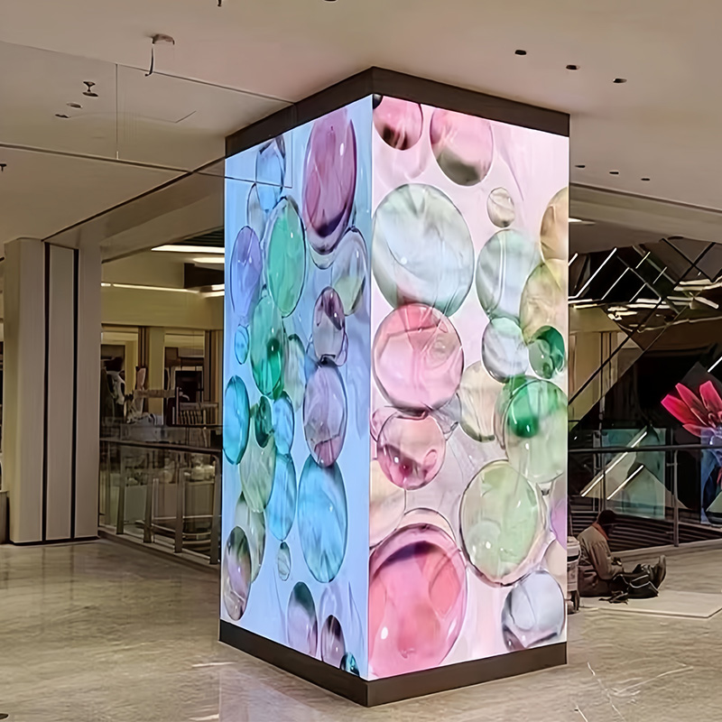 室内柱子LED显示屏